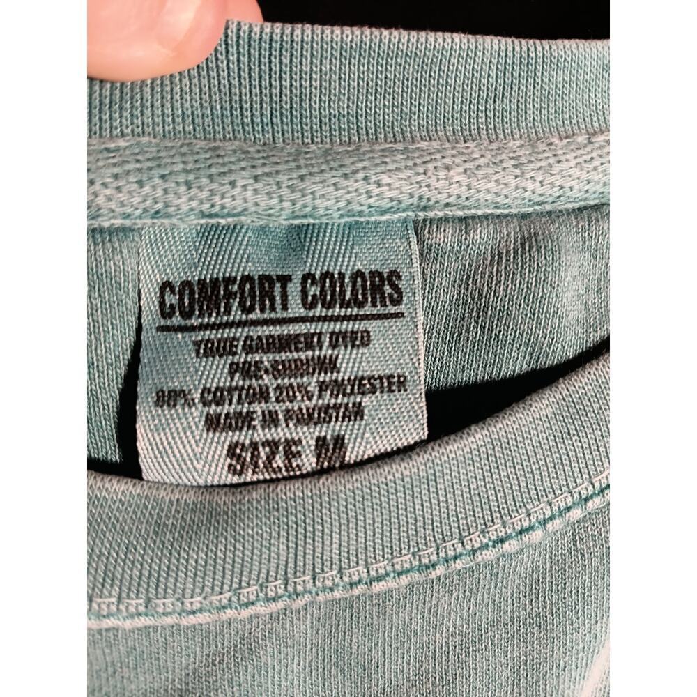 Missouri State University Teal Green Long Sleeve Crewneck Sweatshirt Medium - Picture 4 of 5